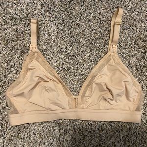 Lively Mesh Trim Nursing Bralette M